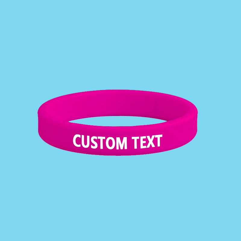 Custom Silicone Wristbands, 200pcs Set for Personalization